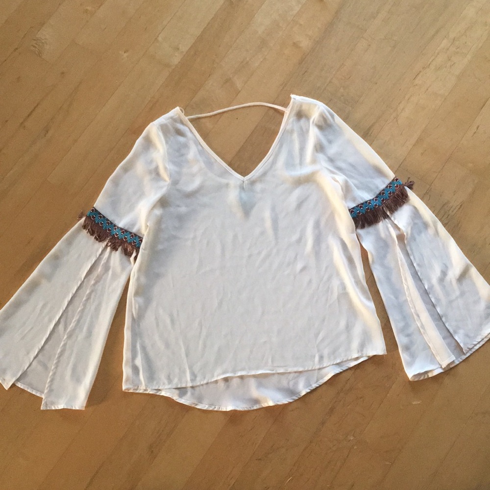 silky blouse